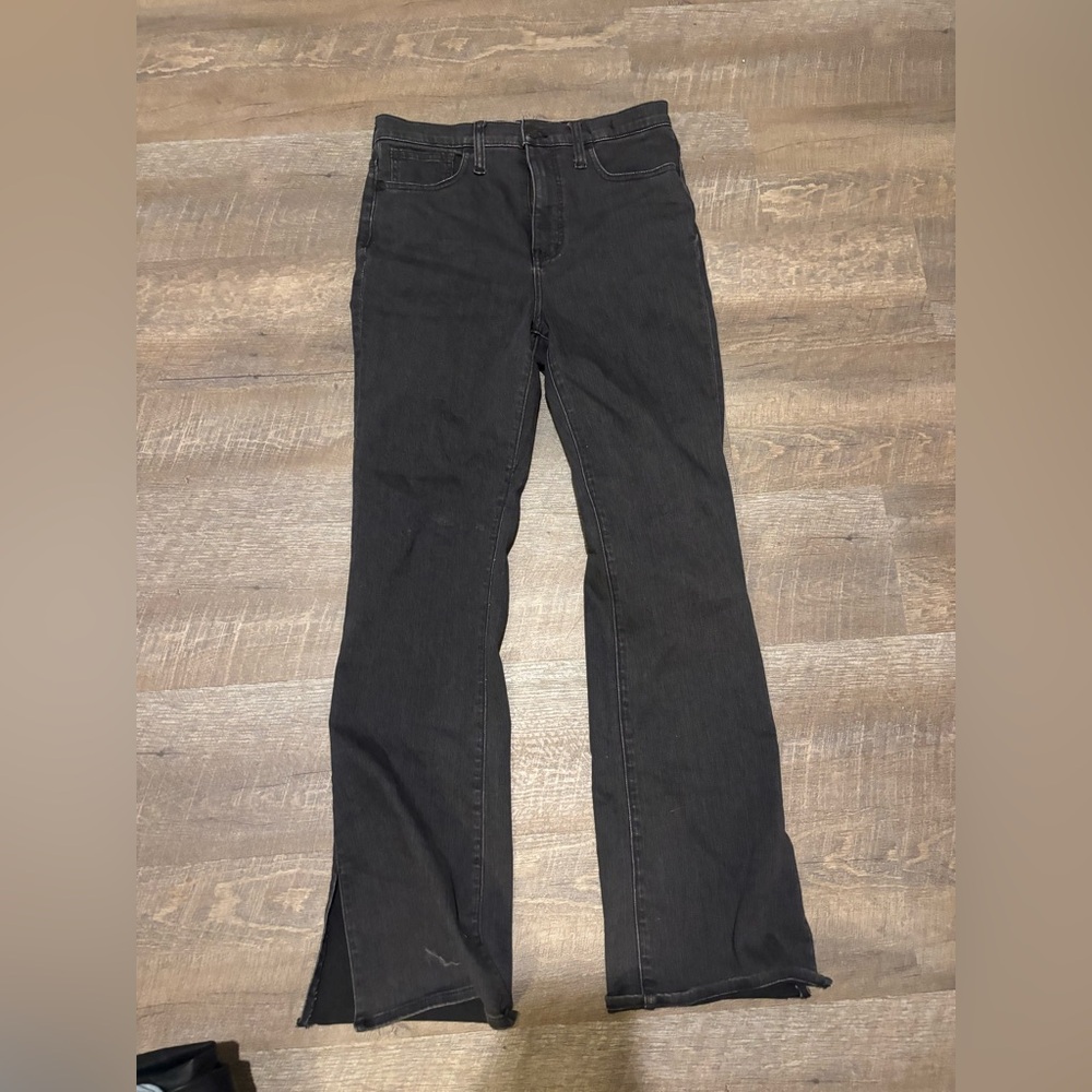 Madewell Women's Black Flare Jeans